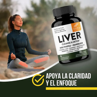 Suplemento Detox Hepático Natural - Liver Cleanser