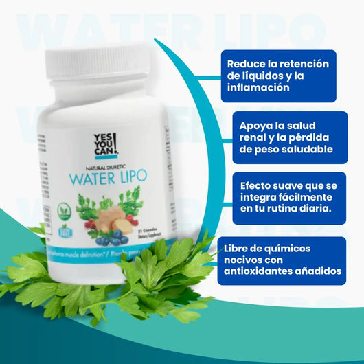 WATER LIPO - REDUCTOR NATURAL